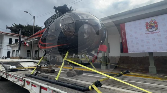 Remaches alterados y denuncias vigentes: así fue descubierto helicóptero ligado a la mafia
