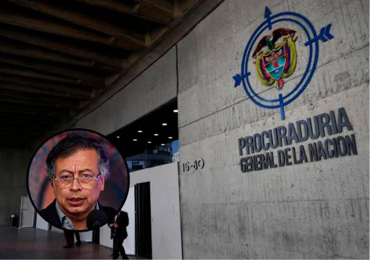 La Procuraduría pidió registros de avances en las investigaciones contra el presidente Gustavo Petro. FOTO COLPRENSA