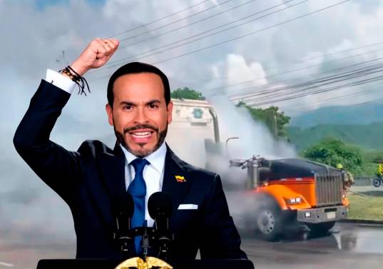 El presidente Abelardo de la Espriella ordenó la militarización de Santa Marta por cuenta de una serie de hechos violentos cometidos por la banda de ‘”Los Pachenca”. Foto: tomada de video