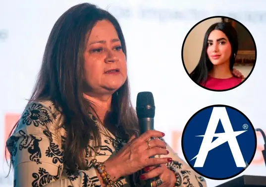 La ministra de Transporte, María Fernanda Rojas, no mencionó a Gabriela Muñoz con nombre propio. Foto: Colprensa/Redes sociales.