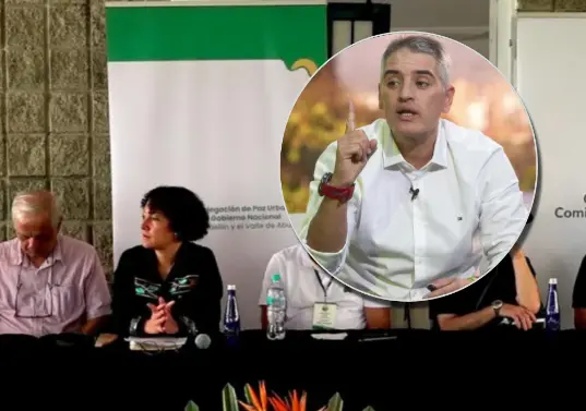 La reanudación fue anunciada este jueves 28 de mayo en la mañana con la vocería de la senadora Isabel Zuleta. El gobernador de Antioquia, Andrés Julián Rendón, ha sido uno de los que expresó su rechazo. Foto: captura de video y Esneyder Gutiérrez