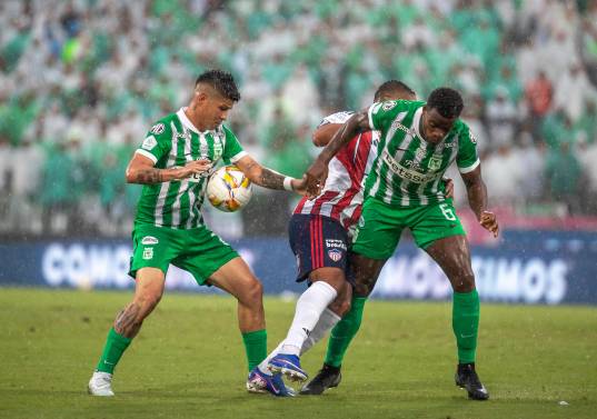 Junior venció a Nacional en la final de la Liga BetPlay-1. FOTO: Juan Antonio Sánchez