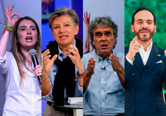 Los candidatos condenaron las declaraciones y comportamiento de De la Espriella. Foto: El Colombiano