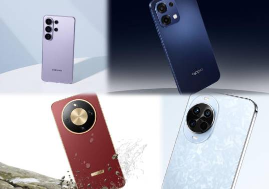 El Samsung Galaxy S26+ destaca por su panel de 2.600 nits; el Huawei nova 14 Pro tiene un distintivo módulo de apertura variable; el Honor Magic 8 Lite está blindado con estructura interna de grado balístico, y el Oppo A6 Pro apuesta por la resistencia IP69. FOTOS cortesía