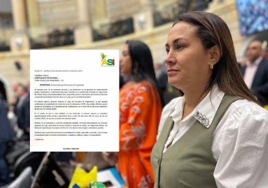 Congresista Berenice Bedoya, del partido ASI.