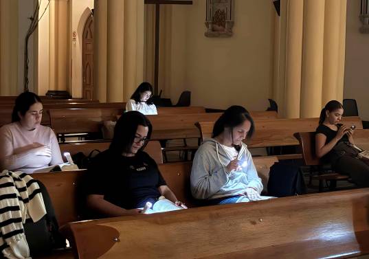 La Reading Party fue realizada el jueves 13 de noviembre en la Iglesia Nuestra Señora del Perpetuo Socorro. FOTO: María José Chitiva