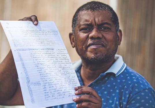 Alexander Obregón Rentería fue víctima de un falso positivo judicial en 2015. FOTO Julio César Herrera