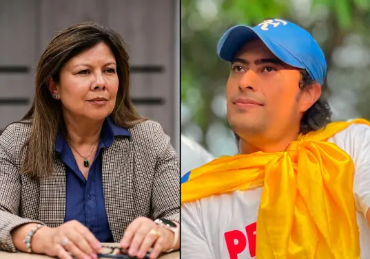 Fiscal que investigaba a Nicolás Petro acusa a Luz Adriana Camargo de ordenar retirar el lavado de activos. FOTOS. Colprensa y @nicolaspetrob 