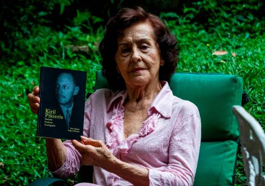 Nora María Lópéz es la autora de la biografía de Kiril Pikieris. FOTO Julio César Herrera