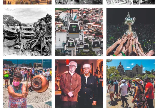 Lo que nació como un tímido poblado bajo yugo español hoy es una de las ciudades más reconocidas en América Latina. FOTOS: ARCHIVO EL COLOMBIANO y generada por IA