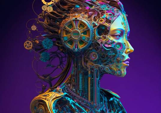 Aunque hay preocupación por el futuro de la IA, también hay muchas aplicaciones positivas. Foto MidJourney-Lisa Franks