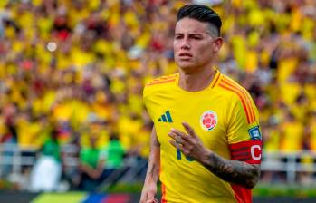 James David Rodríguez ajusta 13 años con la camiseta de la Selección Colombia, que se dio el 11 de octubre de 2011 en La Paz. FOTO JUAN ANTONIO SÁNCHEZ 