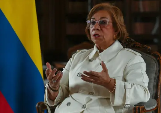 Canciller Rosa Villavicencio. Foto: AFP