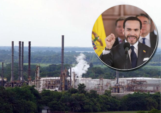 El presidente Abelardo de la Espriella denunció el robo de miles de barriles de productos del petróleo refinados (gasolina, diésel, nafta). Fotos: Colprensa
