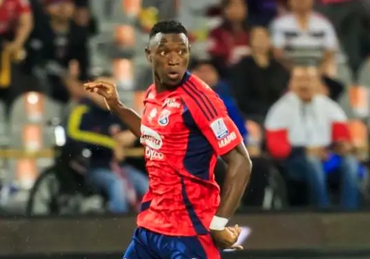 Con tanto de Ménder García, el DIM venció a LLaneros en el Bello Horizonte Rey Pelé de Villavicencio. FOTO CAMILO SUÁREZ 