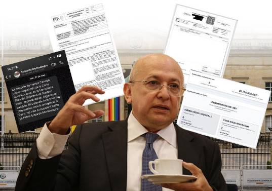 La llegada del exfiscal como ministro no estaba del todo planeada, según fuentes. Fotos: Colprensa y suminstrada