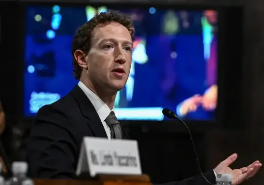 Mark Zuckerberg, fundador y dueño de Meta, celebró el fallo que determinó que la compañía no ejerce un monopolio en el mercado digital. FOTO Getty