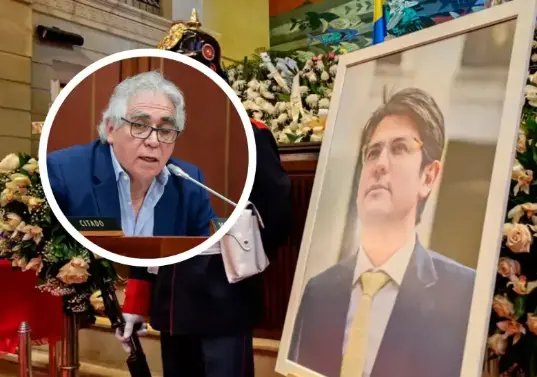 En su momento Augusto Rodríguez, director de la UNP, reconoció falencias en la seguridad del precandidato presidencial Miguel Uribe Turbay. Foto: Colprensa