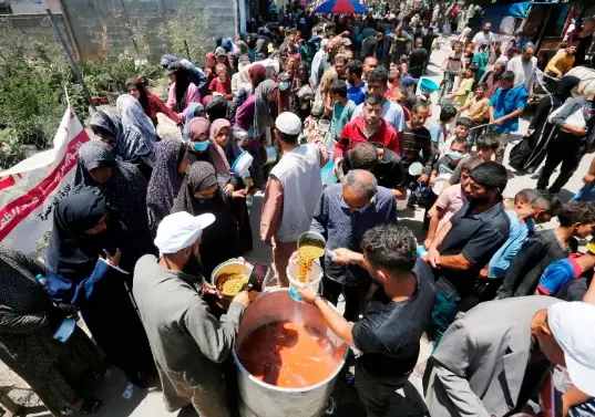 El gobierno de Israel asegura que “actualmente hay suficiente comida” en Gaza. FOTO GETTY