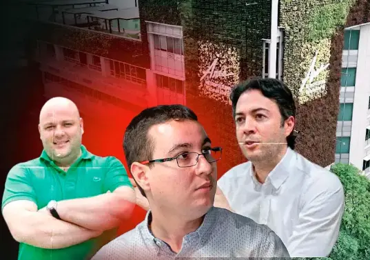 En las investigaciones por el escándalo de presunta corrupción en el Área Metropolitana también están salpicados Miguel Quintero, hermano del exalcalde Daniel Quintero, y el exdirector del Área Metropolitana, Juan David Palacio. FOTO EL COLOMBIANO
