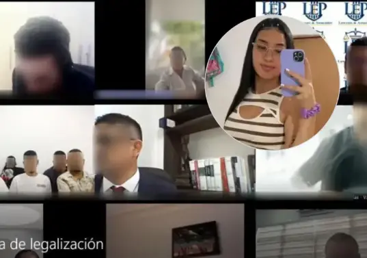Prisión para los cinco señalados de participar en el crimen de María Camila Potosí. Foto: tomada de video