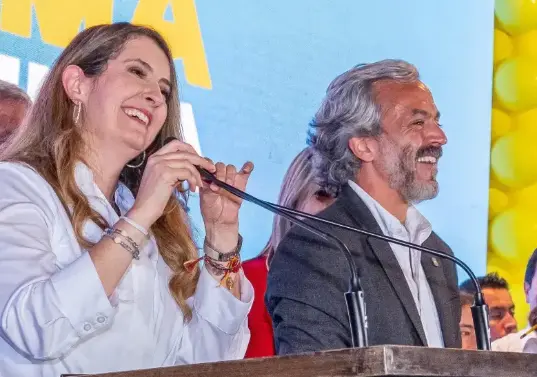Daniel Oviedo fue el segundo más votado en la Gran Consulta, justo detrás de Valencia. FOTO: PRENSA DE PALOMA VALENCIA.