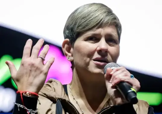 Verónica Alcocer respondió en entrevista con Noticias RCN a las acusaciones de Eva Ferrer sobre un supuesto traslado de dinero desde Venezuela. FOTO COLPRENSA