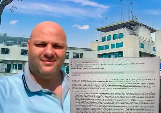 El correo donde se mencionaba a Miguel Quintero llegó en febrero de 2020 a la veeduría. CORTESÍA: VEEDURÍA TODOS POR MEDELLIN