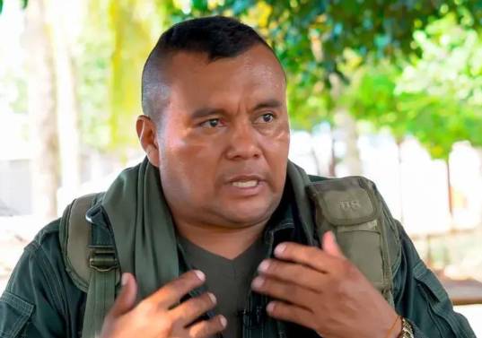 Alias Calarcá. FOTO: Captura de video