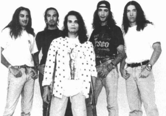 Perseo, la mítica banda de hard rock que cambió la escena musical de la Medellín de los años 90. Foto: Cortesía. 