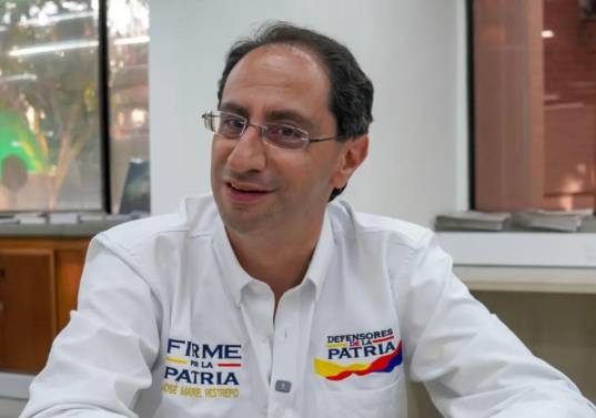 José Manuel Restrepo, fórmula vicepresidencial de Abelardo De la Espriella. Foto: El Colombiano