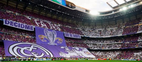 El Santiago Bernabeú, casa del Real Madrid, se prepara para recibir al Bayern de Múnich en una nueva noche de Champions League. FOTO: GETTY