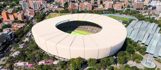 Así debe quedar la remodelación definitiva del Atanasio Girardot. FOTO ALCALDÍA DE MEDELLÍN