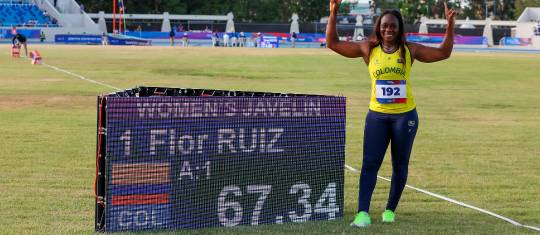 Flor Denis Ruiz y su nueva marca centroamericana y suramericana. FOTO CORTESÍA COC