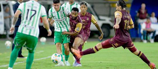 Nacional visita al Tolima en el Manuel Murillo Toro. FOTO COLPRENSA