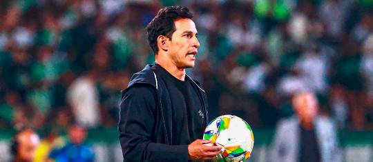Diego Arias suma dos triunfos consecutivos como técnico encargado de Nacional. FOTO MANUEL SALDARRIAGA