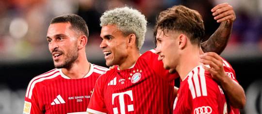 Luis Díaz es una de las grandes figuras del Bayern Múnich de Alemania. Foto: tomada del x de @BayernMúncih 