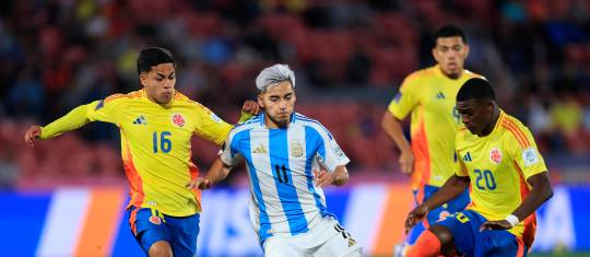 Colombia perdió por la mínima diferencia ante Argentina en la semifinal del Mundial Sub 20. FOTO: GETTY