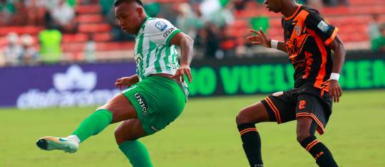 Nacional venció a Envigado en el Atanasio. FOTO MANUEL SALDARRIAGA
