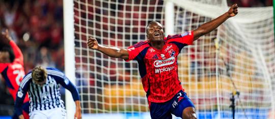 Jhon Palacios, de 25 años de edad, seguro será titular con el Independiente Medellín en el duelo ante Deportes Tolima este domingo (6:20 p.m.), en el estadio Atanasio Girardot. FOTO CAMILO ANDRÉS SUÁREZ