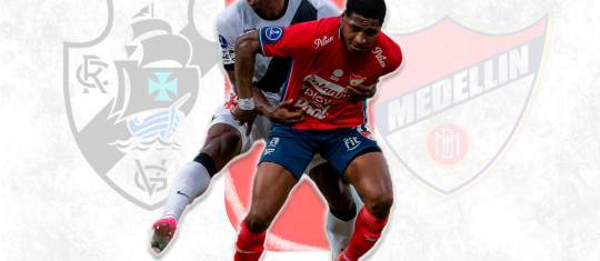 Yony González, delantero del Deportivo Independiente Medellín. El juego de ida, en el Atanasio, se liquidó 2-2. FOTO JUAN ANTONIO SÁNCHEZ