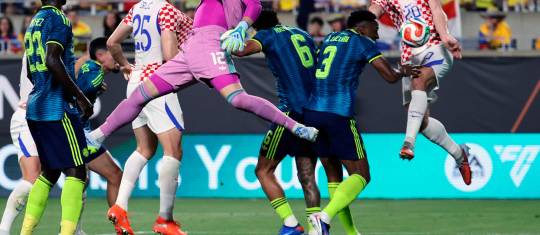Colombia cayó frente a Croacia en Orlando. FOTO GETTY