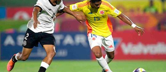 La Selección Colombia Sub 17 empató 1-1 contra Alemania, en el arranque del Mundial de la categoría que se desarrolla en Catar. FOTO GETTY