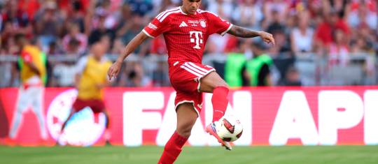 Luis Díaz buscará su segunda Supercopa de Alemania. En la temporada pasada, el colombiano debutó con los bávaros de forma oficial en la edición de 2025 ante Stuttgart donde marcó un gol. FOTO GETTY 