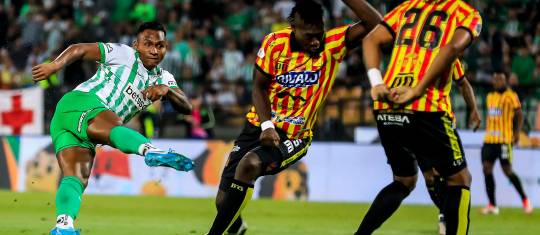 Nacional enfrentará este sábado al Pereira en Yopal. FOTO JAIME PÉREZ