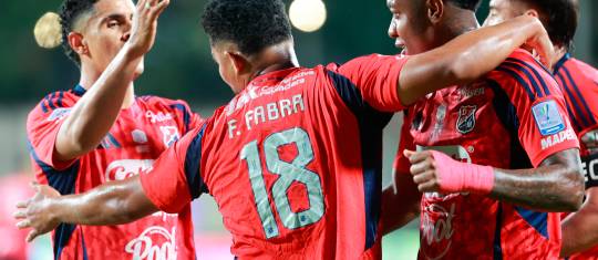 El DIM guarda la esperanza de clasificación a los playoffs en la última fecha. FOTO MANUEL SALDARRIAGA