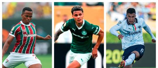 Jhon Arias, Richard Ríos y Nelson Deossa fueron los colombianos más destacados en el Mundial de Clubes. FOTOS GETTY