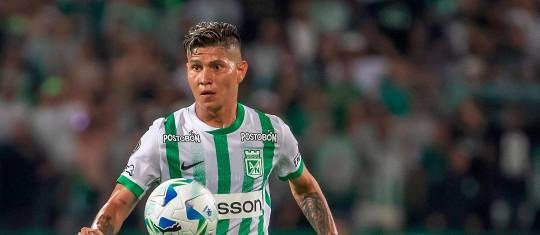 Jorman Campuzano atraviesa un excelente momento en Atlético Nacional. FOTO JUAN ANTONIO SÁNCHEZ