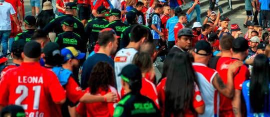 Esta vez la localía en el clásico es para el Independiente Medellín. FOTO CAMILO SUÁREZ