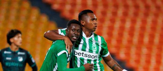 Atlético Nacional venció al Cali en el Atanasio. FOTO CAMILO SUÁREZ